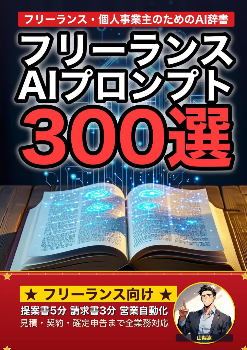 フリーランス・個人事業主で使えるAIプロンプト大全: 提案書・見積書・請求・営業・確定申告まで 現場でそのまま使える300の厳選プロンプト集 (業界別プロンプト集)