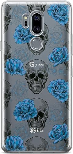 Miniatura 4 de Funda transparente para teléfono compatible con LG Stylo 6 5 4 K61 K51S K41S K30 K20 Q70 Q60 silicona ligera Boho rosas flores delgada protectora