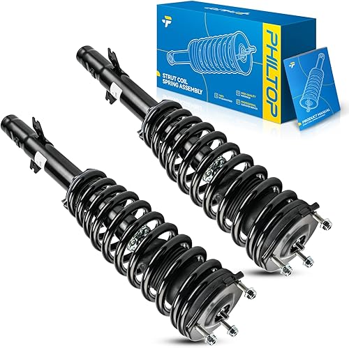 Miniatura 64 de PHILTOP - Bolsa trasera con resorte de aire para BMW X5 2007-2018 2008-2019 BMW X6 949857 - Actualización de suspensión duradera Suspensión cargada