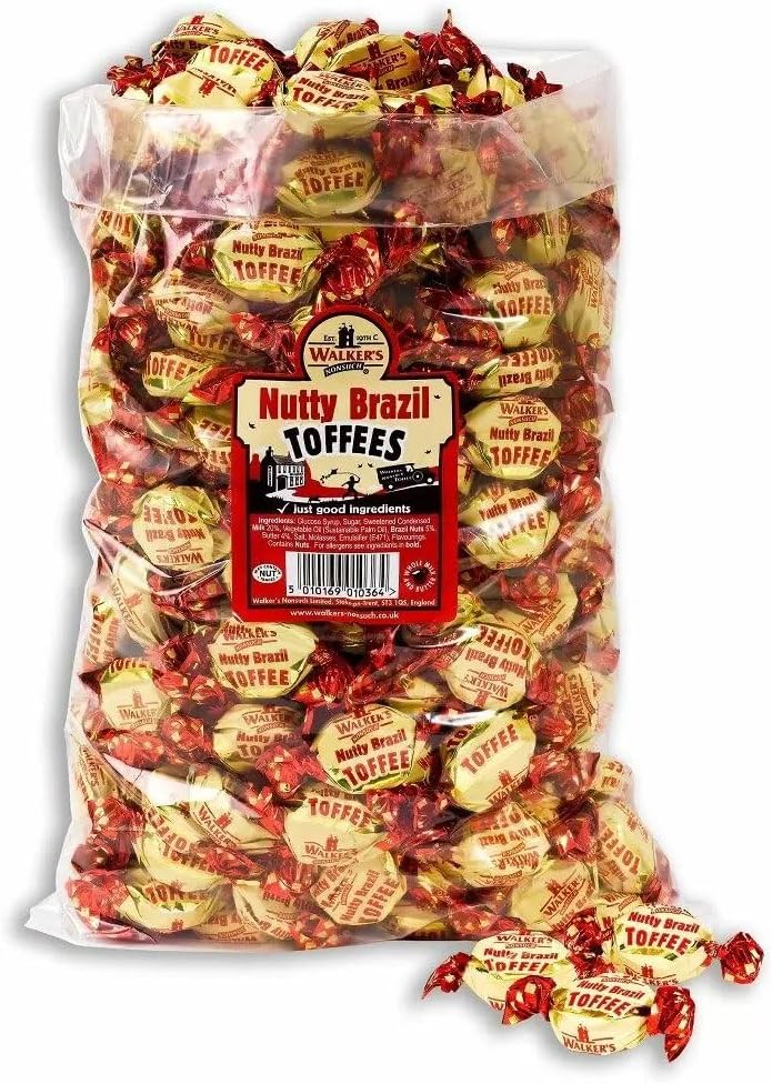 VIMIX Various Flavour Walkerss Nonsuch Toffee Bars 50g  12 Bars Random Mixed Flavors Random Mixed Flavors 12 Bars