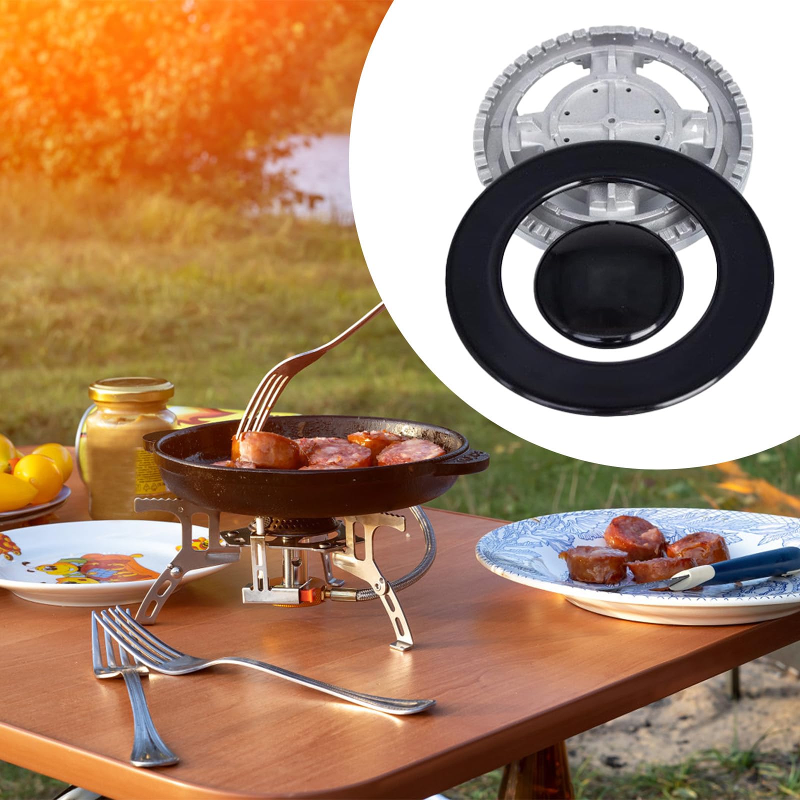 Couverture de brûlure pour de cuisson - Couvertures HOB Raised Rethol pour