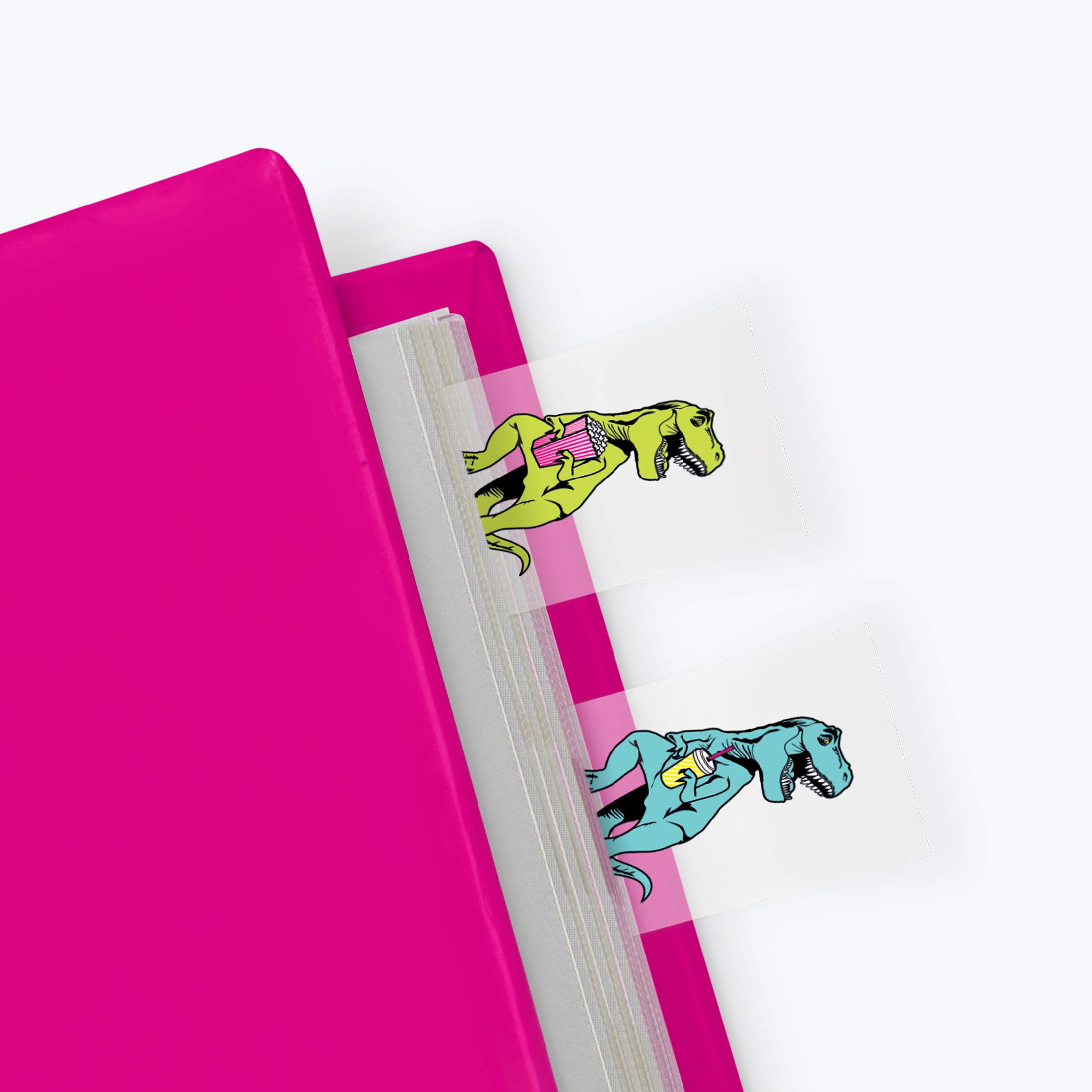 Mustard T-Rex Page Markers (M16118) : Amazon.sg: Office Products