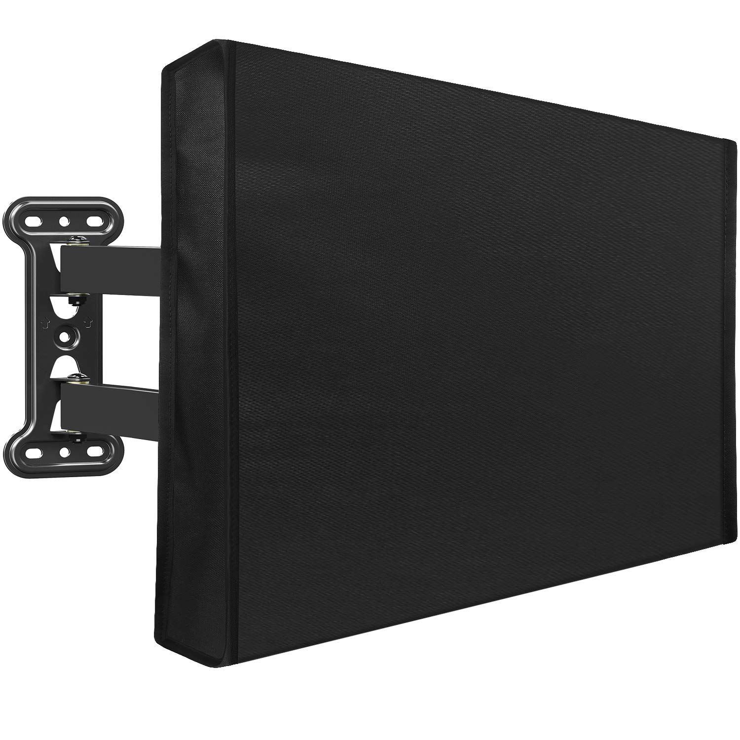 Mounting Dream Outdoor TV Cover Weatherproof with Bottom Cover for 38-40 inch TV, Waterproof and Dustproof TV Screen Protectors with Remote Control Pocket for Outside LED, LCD, OLED Flat Screen TVs