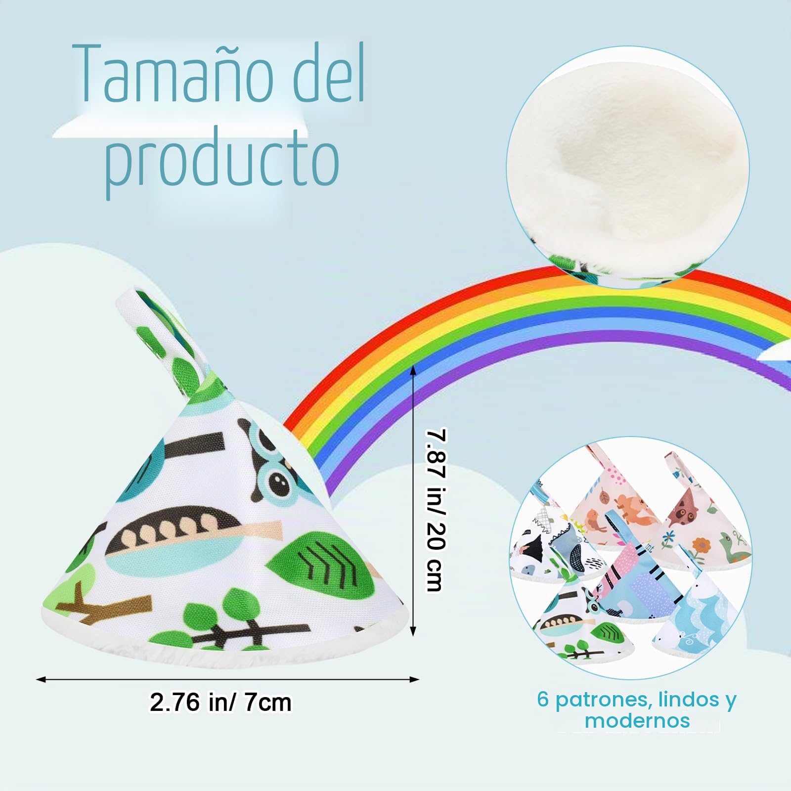 Pee Teepee - 12 fundas para pañales para bebé, mantente seco al cambiar pañales, accesorios de cambio de pañales con fuerte absorción de agua para niños, regalo de cumpleaños para recién