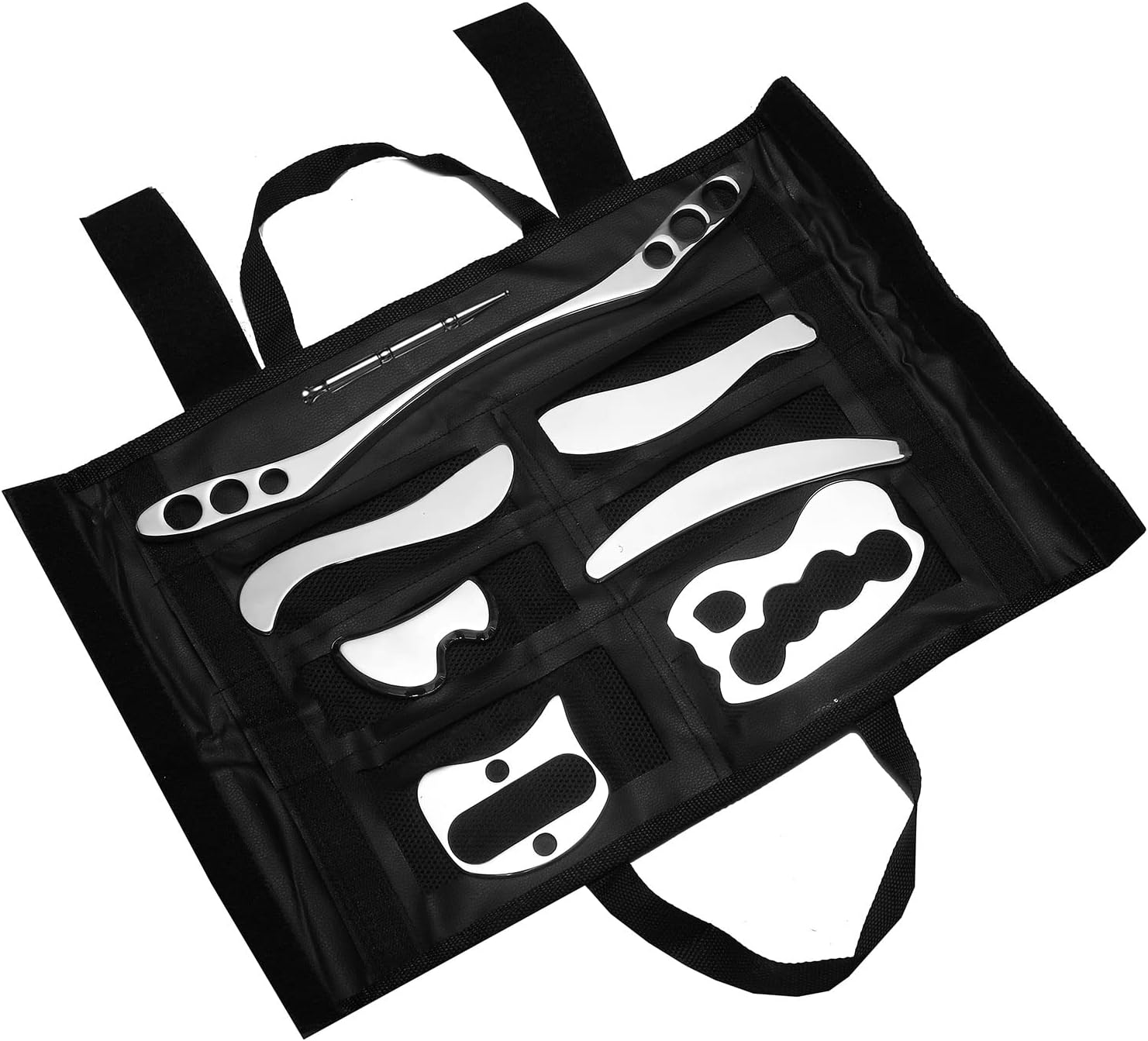 lianjindun （8 PCS） Stainless Steel Gua Sha Set, IASTM Tool