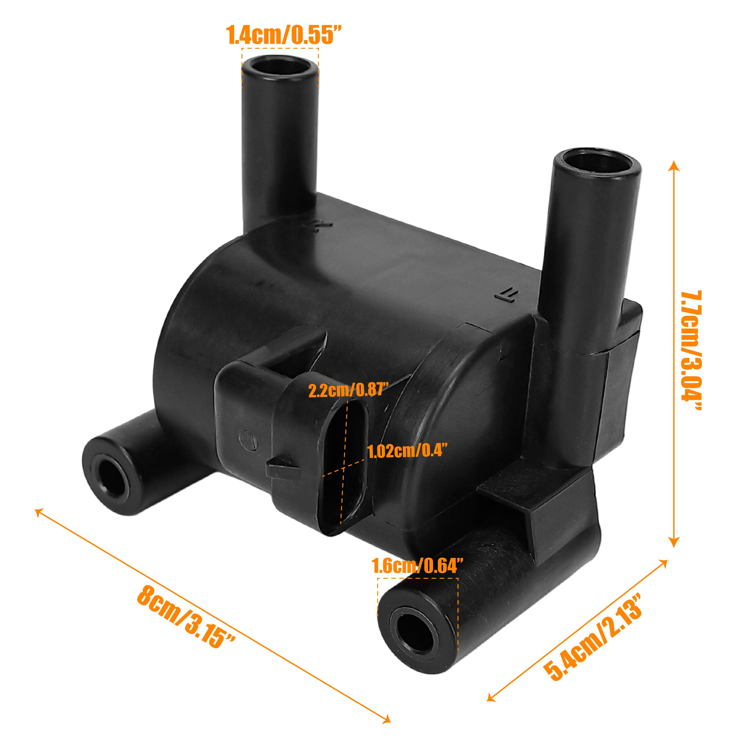 Bobina di accensione automatica della camma dei pezzi di ricambio 31696-07A Compatibile con Harley Davidson 2007-2017 Resistenza ad alta temperatura e durevolezza