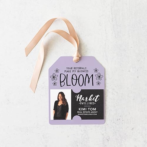 Miniatura 8 de "Your Referrals Make My Business Bloom" | Pop By Gift Tag | 56-GT001
