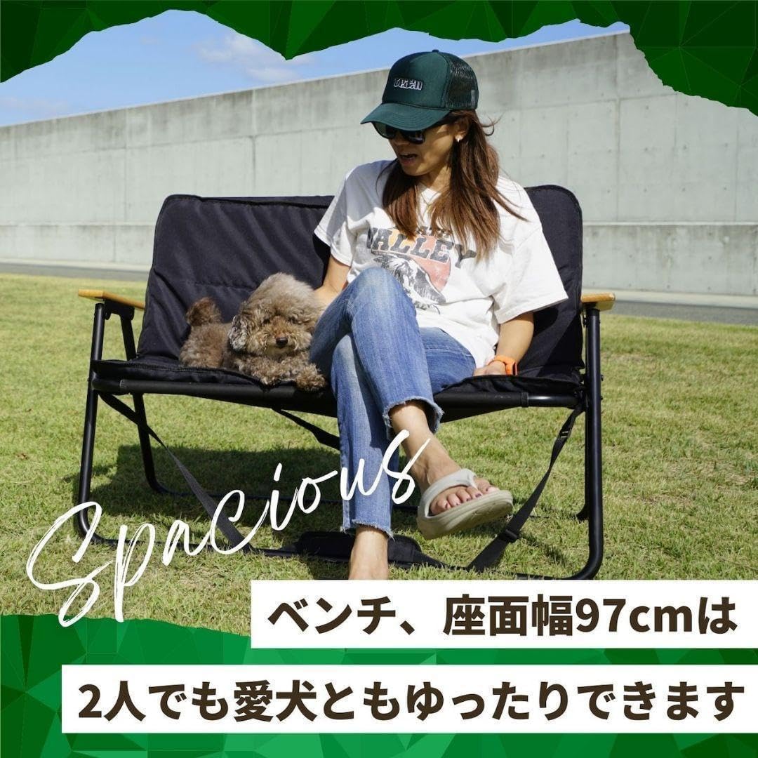 折りたたみベンチ キャンプ アウトドア チェア 折りたたみ 2490 座れる
