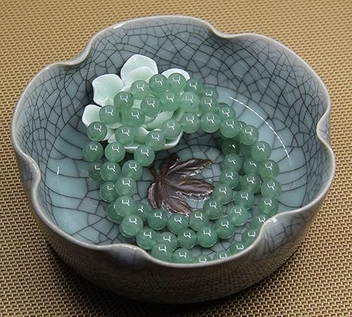 Miniatura 5 de Angelstones - Pulsera elástica unisex de 7 pulgadas, hecha a mano, con piedras semipreciosas de 8 mm (0.31 pulgadas)