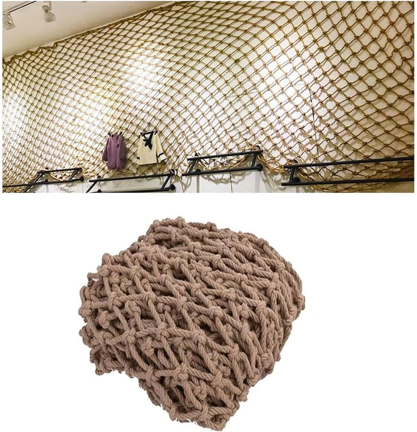 Filet de balançoire de gymnastique pour parc de jeu et jardin 4x4m