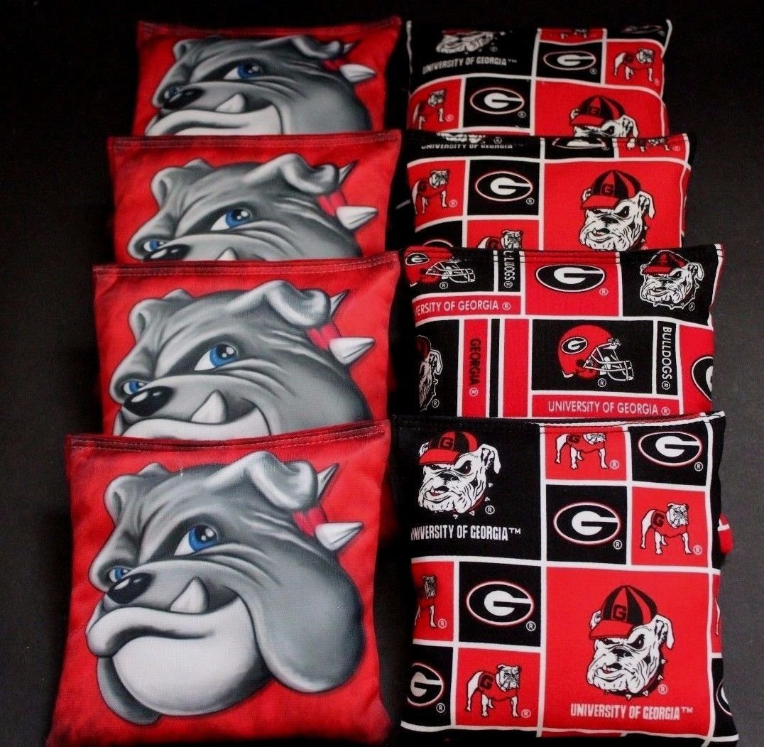 BackYardGamesUSA Georgia Set of 8 Regulation Cornhole Bean Bags B206