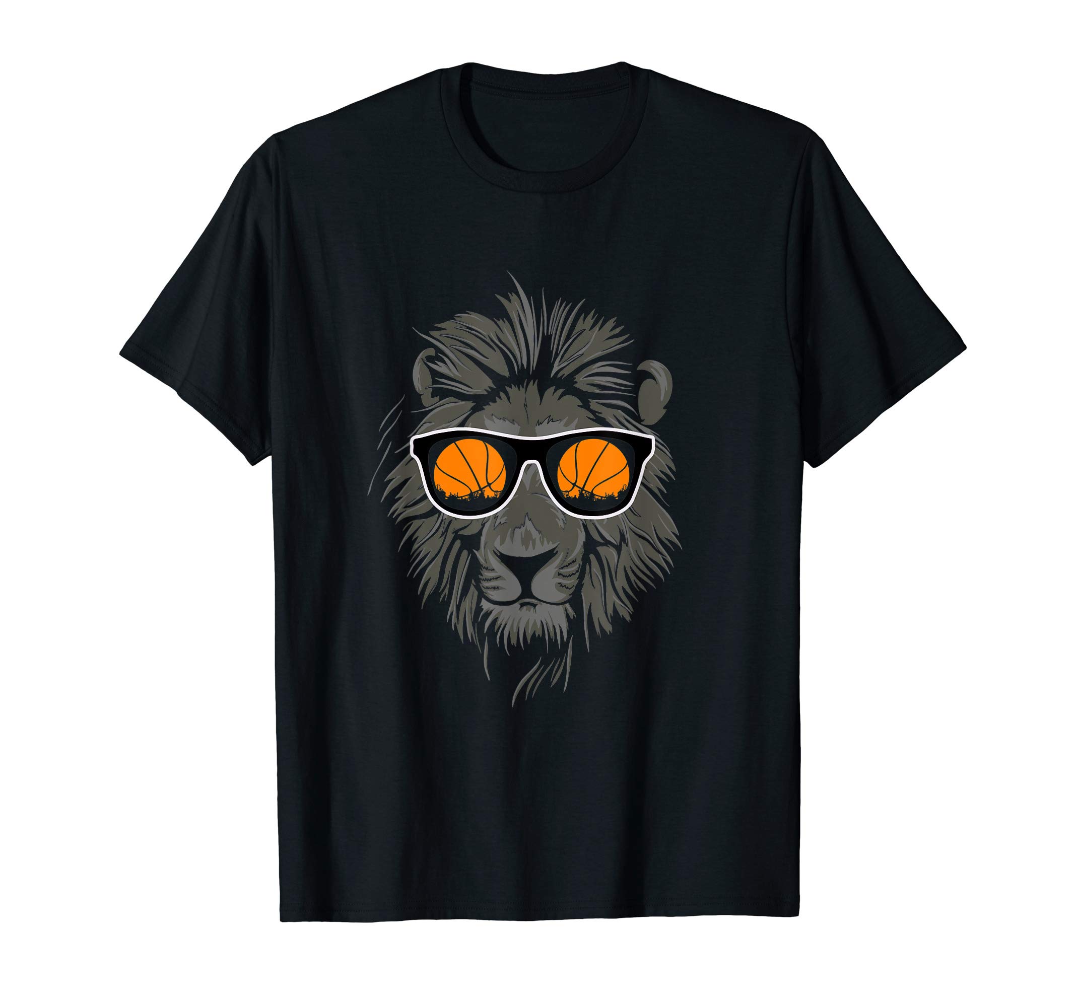 Funny Lion Basketball Player Design