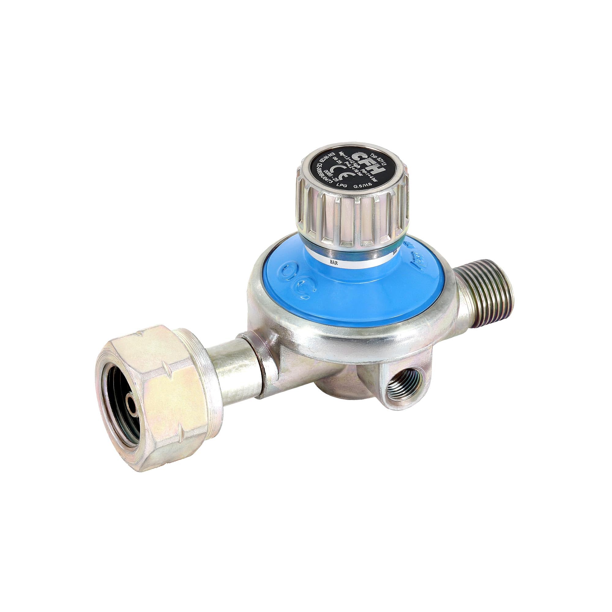 Régulateur de propane DR113 CFH 52113 réglable 1 à 4 bar pour bouteille de gaz
