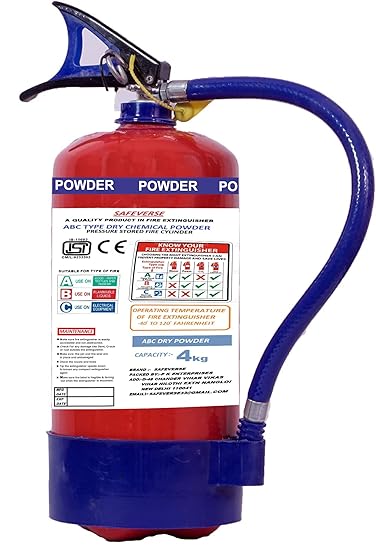 SAFEVERSE Fire Extinguisher ABC Type (4KG, 2)