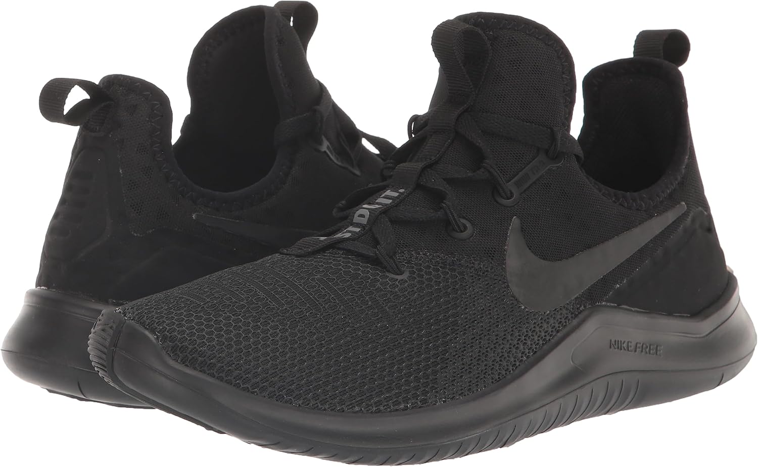 Nike Women's Free TR 8 Training Shoe, Black/Black/Black (US 6)