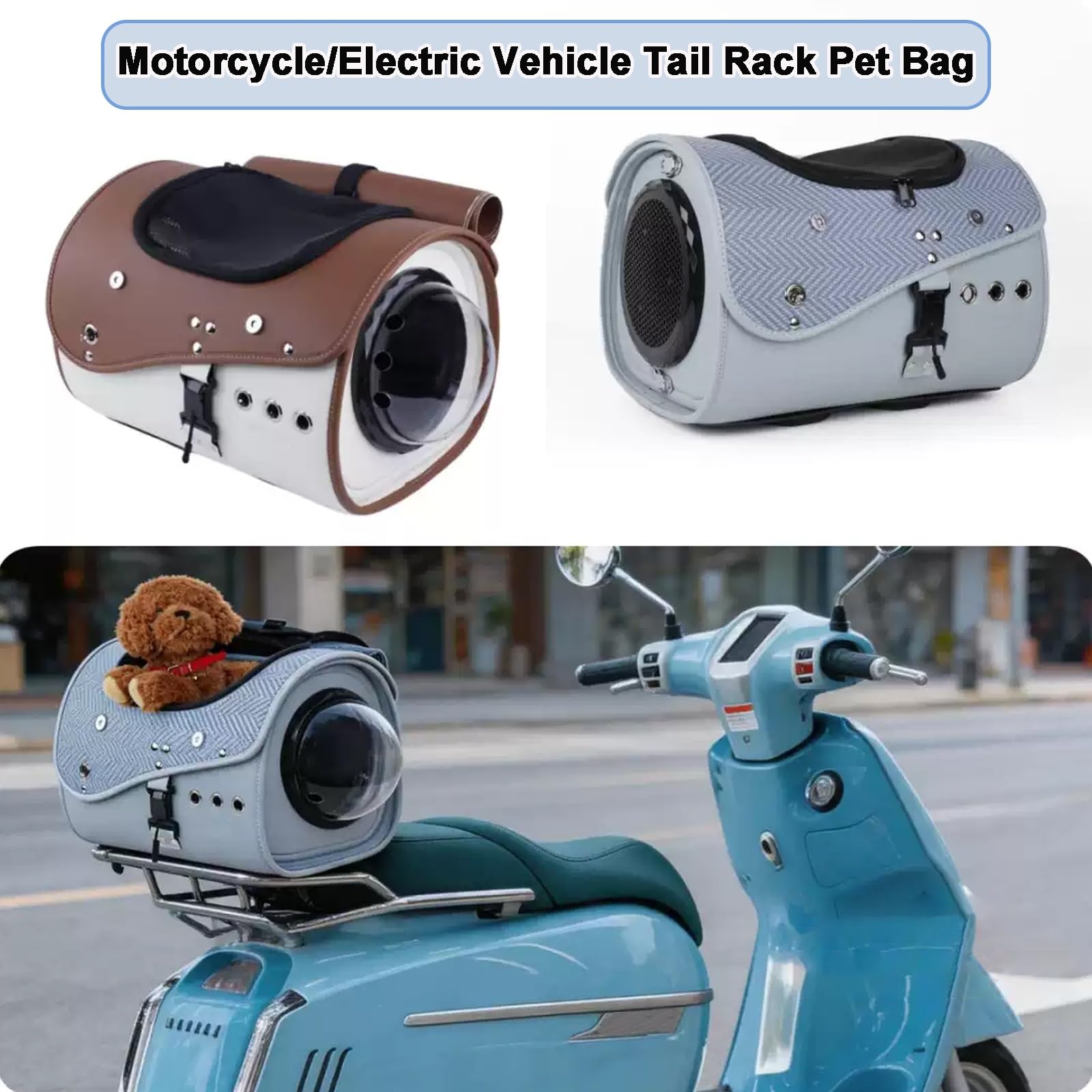 Amazon.co.jp: バイク用 ペットキャリーバッグ 耐荷重 6kg 固定用