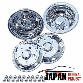 デコトラ ホイール ブラケット ジェネレーションキャンター ホイールキャップ Amazon | ブルーテックキャンター ステンレス ホイールライナー