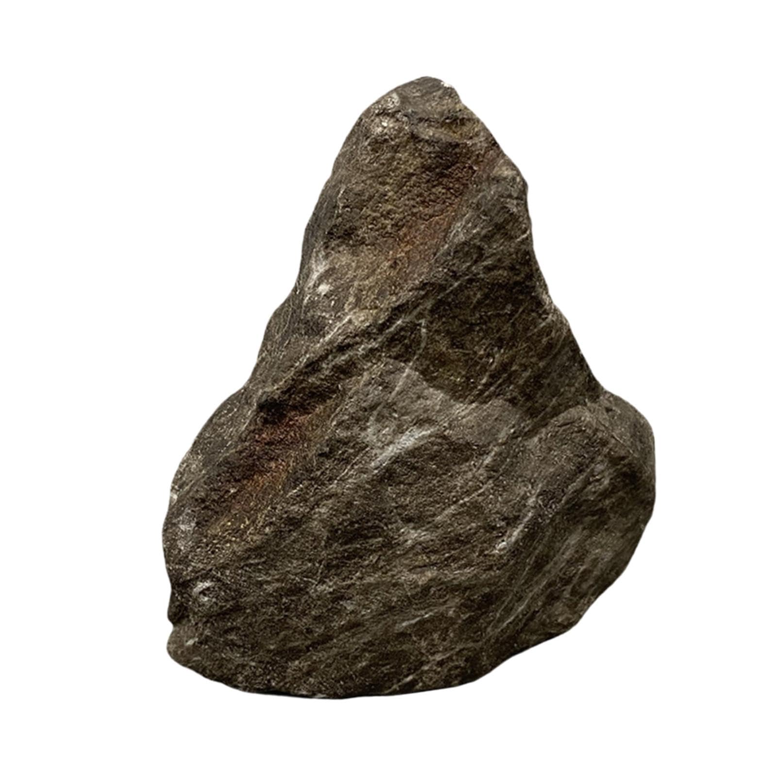 Landschaftsstein Simulation Aquariumdekoration Künstlicher Felsen Reptilienhöhle PU Material Solide Leicht zu Transportieren für Garten Fotografie Woh, Mehrfarbig, 27x18x26cm