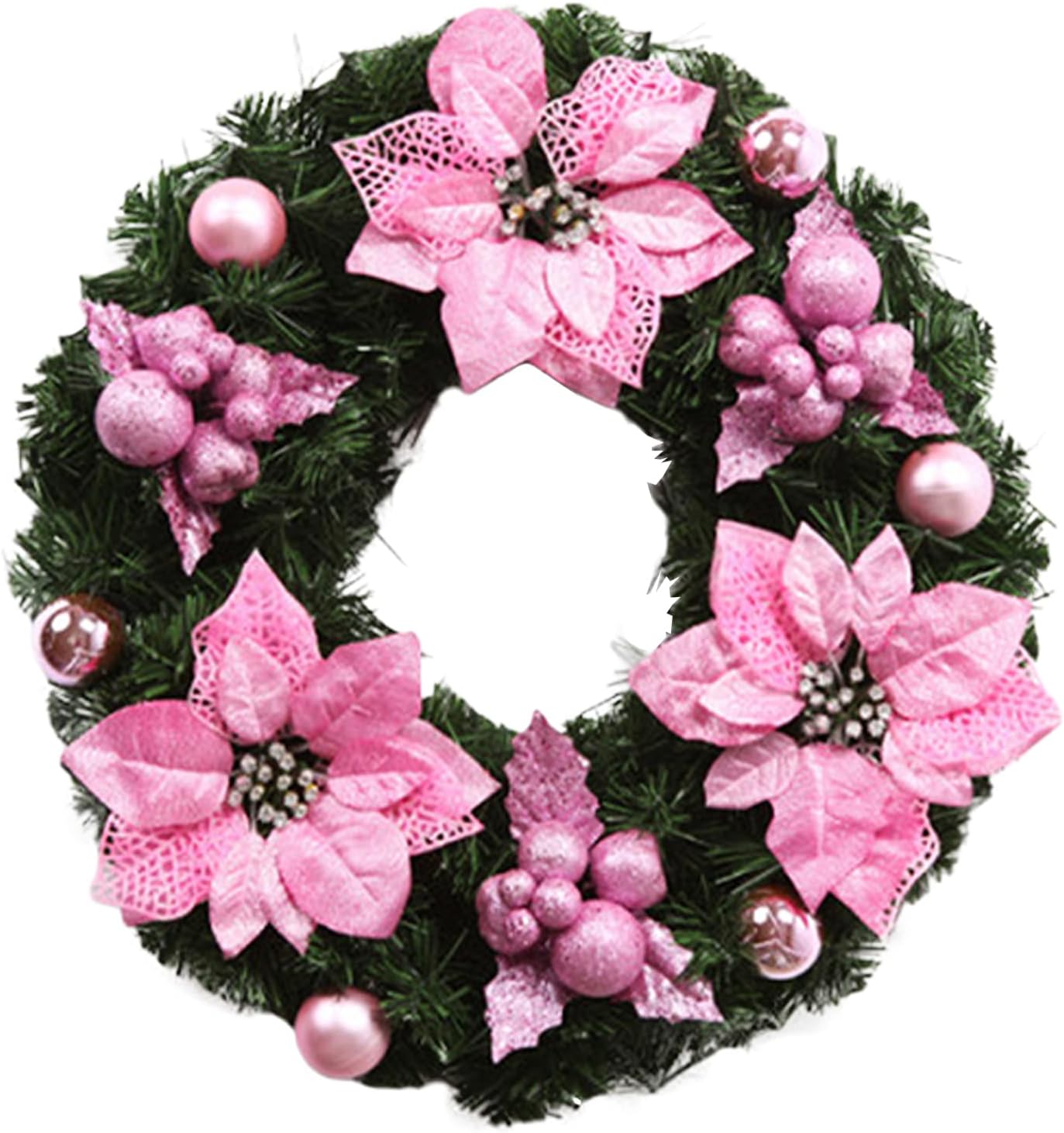 Christmas Wreaths for Front Door, Artificial Christmas