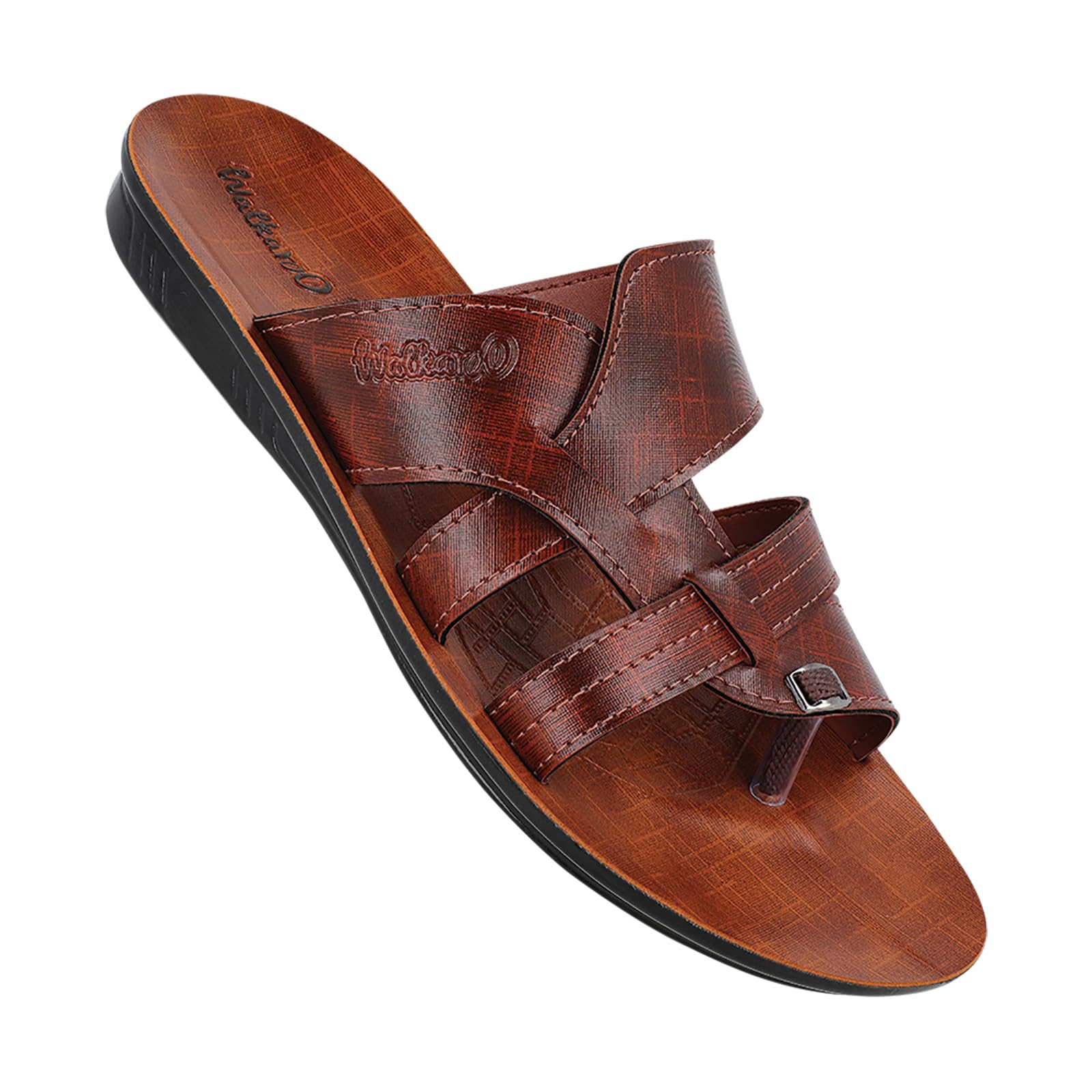 WALKAROO BX1667 Mens Casual Wear and Regular use Sandals - Brown (B0CNLXHL3Y) Amazon Price History, Amazon Price Tracker