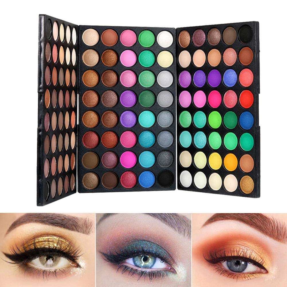 Amazon.co.jp: Icejoy アイシャドウパレット 120色 メイクパレット