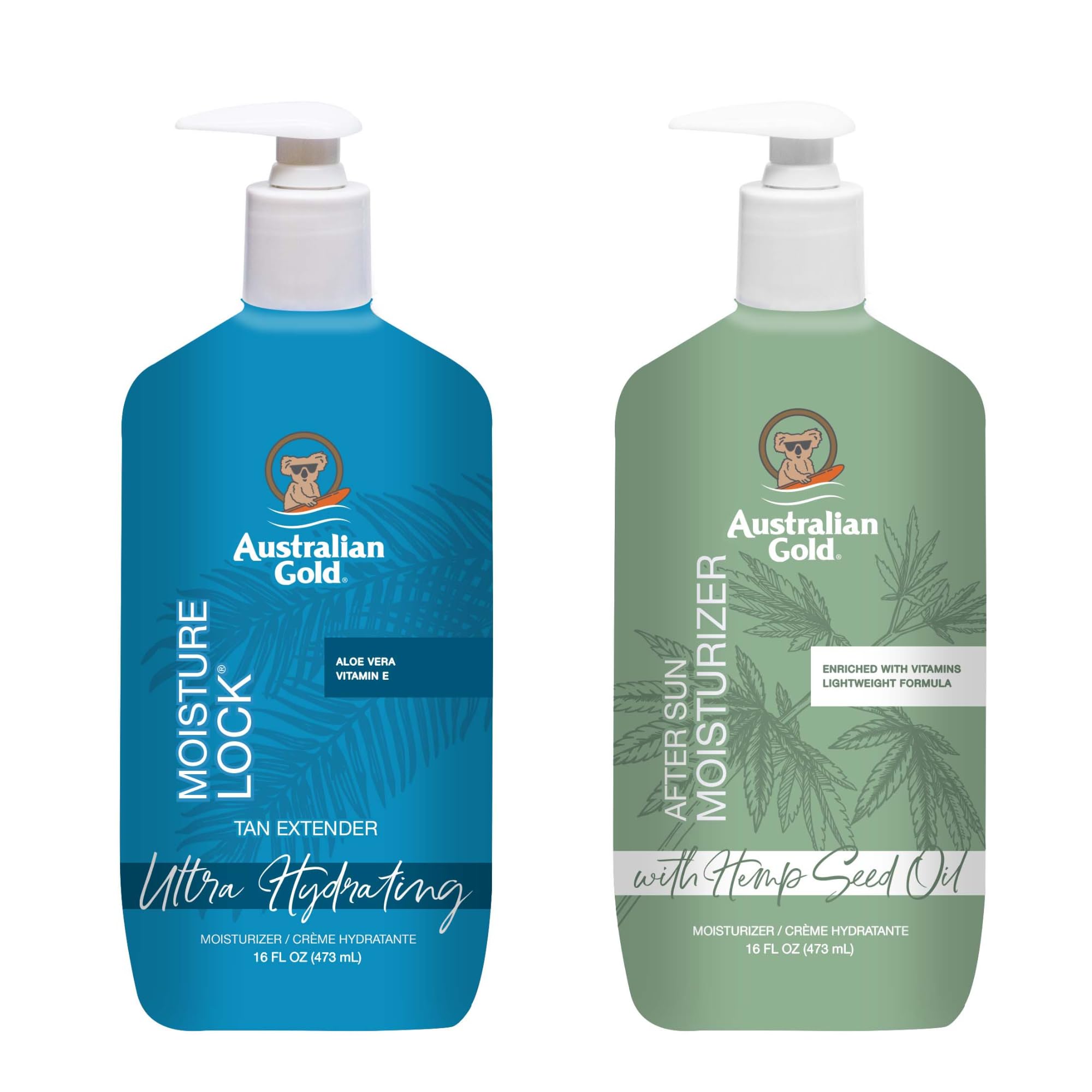 Amazon.com : Australian Gold After Sun Bundle, Moisture Lock Tan