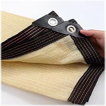 Sunblock Shade Cloth 90% for Garden Plants, Tear Resistant Sun Shading Net, 5ft 10ft 20ft 30ft 40ft 50ft Sunscreen Mesh for Deck Pergola Backyard Dog Kennel Camper Awning,8X15M/26X496X10m/20x33