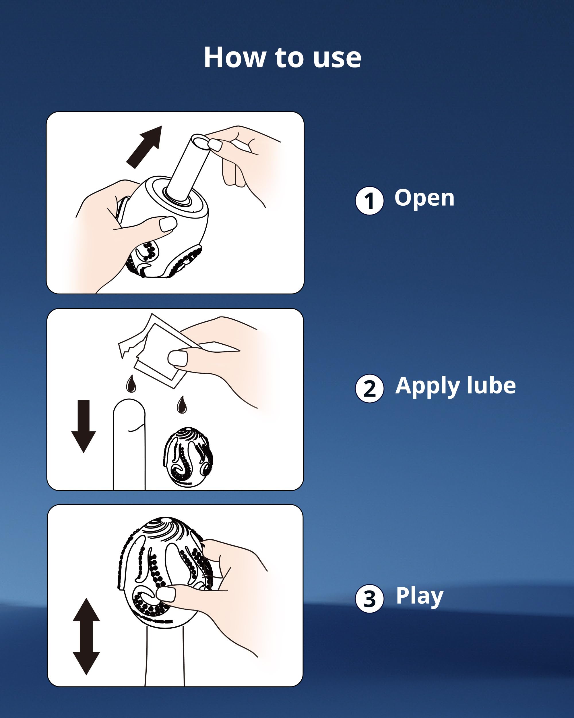 LOVENSE Kraken Male Masturbator Egg, Disposable Pocket Pussy Masturbators Sleeve, Portable Blowjob Adult Male Sex Toys for Men Masturbation,1 Count