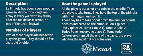 Miniatura 6 de Classic Mexican Pirinola Toma Todo - Pieza de plástico sólido 5 colores Pack/Pirinola de Plastico Solida (paquete de 5)