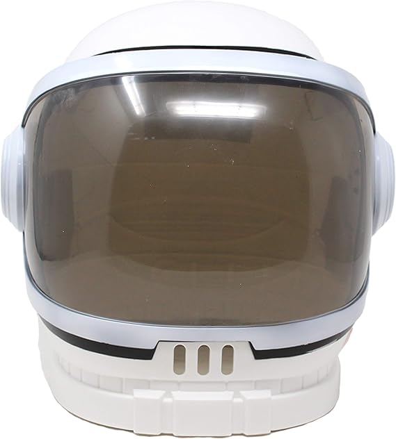 Spooktacular Creations Astronaut Helmet for Kids with Movable Visor Pretend Role Play Accessory Toy Set Halloween Costumes
