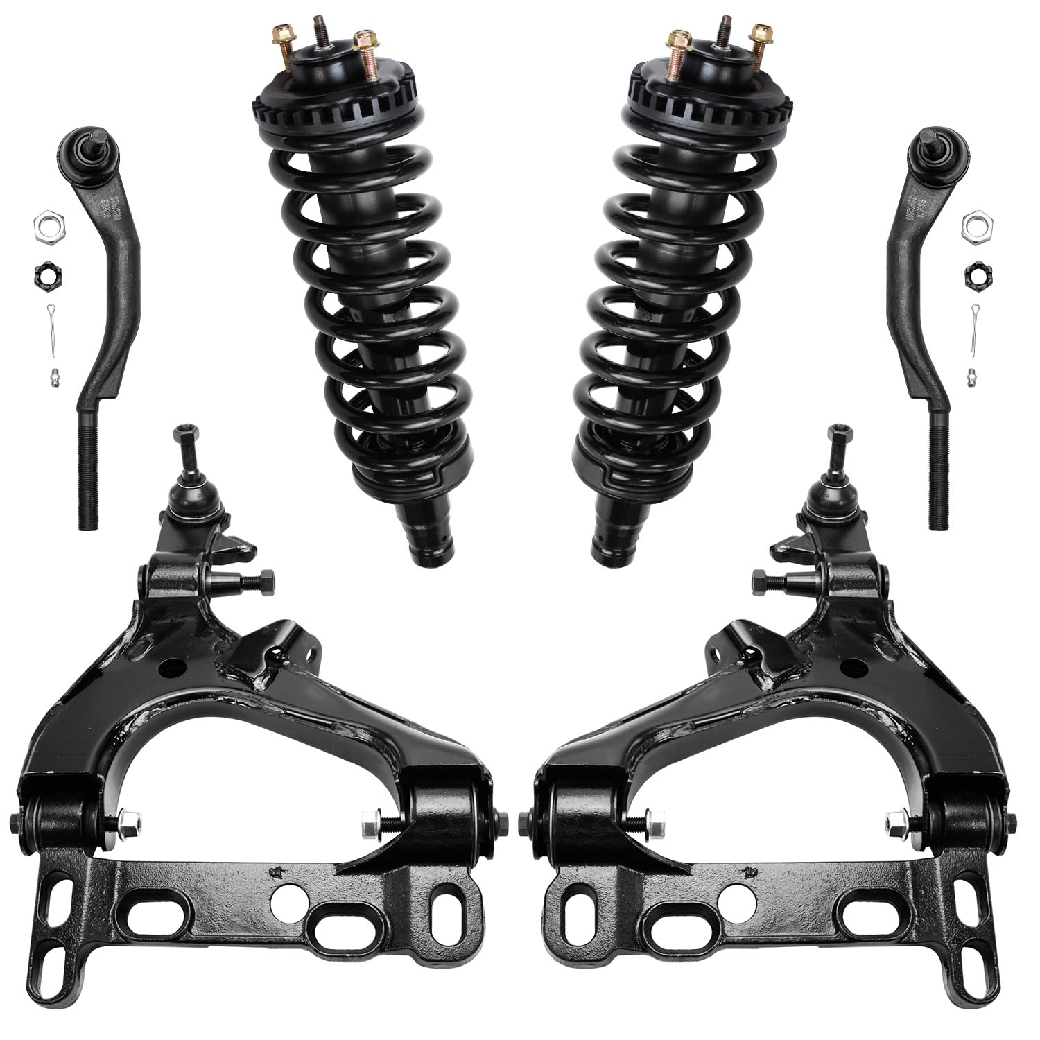 Detroit Axle - Front End Kit for Chevy Trailblazer GMC Envoy XL XUV
