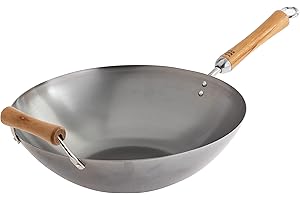 Joyce Chen Classic Series 14-Inch Carbon Steel Wok - Durable and Versatile Kitchen Essential