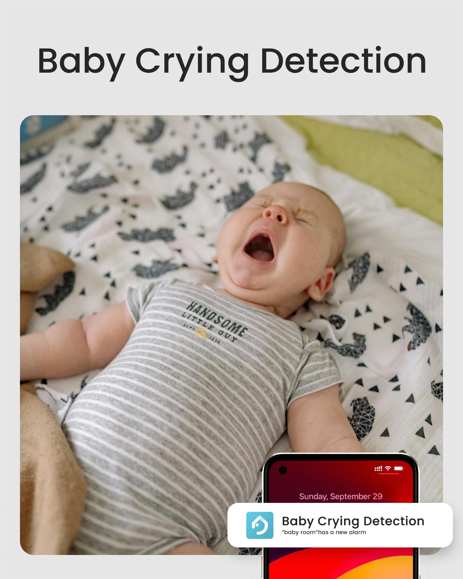 Youkey Cámaras interiores de 2.5 K para seguridad del hogar, cámara WiFi de 5 GHz, monitor de bebé con WiFi de doble banda de 5 GHz/2.4 GHz, emparejamiento Bluetooth, visión nocturna, detección