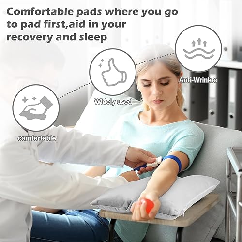 Miniatura 7 de Almohada cómoda para descansar y recuperar mejor, apoyo ideal para recuperación de hinchazón, lesiones y cirugía, perfecta para personas que duermen