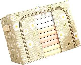 Fabric Storage Bin For Seasonal Items Tear Resistant Oxford Construction...