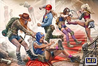 Master Box 35202-1/35 Desert Battle. Skull Clan New Amazons. Give it Back! This is My Booty! Post-Apocalyptic Series