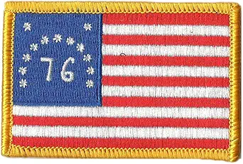 Gadsden and Culpeper Bennington 1776 Tactical Flag Patch - 2" x 3"