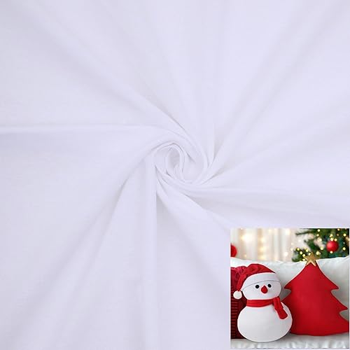 Miniatura 8 de The Yard - Tela de algodón de muselina blanca de 3 yardas, tela de algodón para manualidades, para coser, tela blanqueada