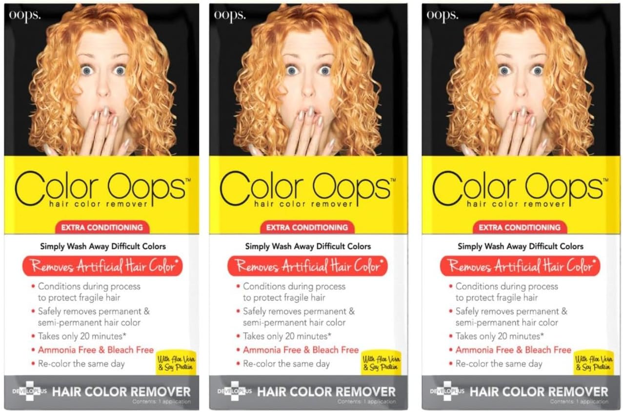 Color Oops Color Remover Extra Conditioning 4oz. (3 Pack)