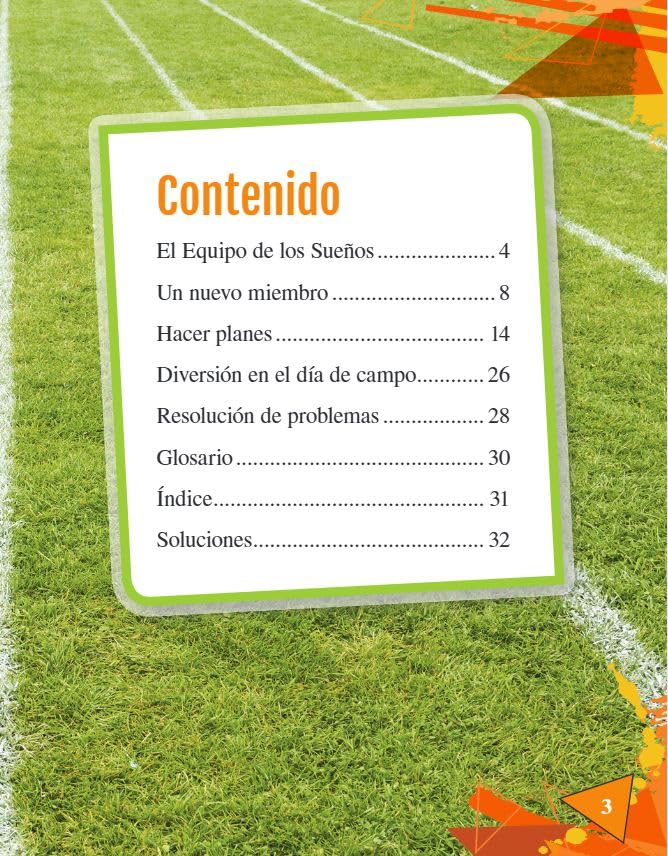Diversion y juegos: Dia de campo: Comprension de la longitud (Mathematics in the Real World) (Spanish Edition) - Image 3