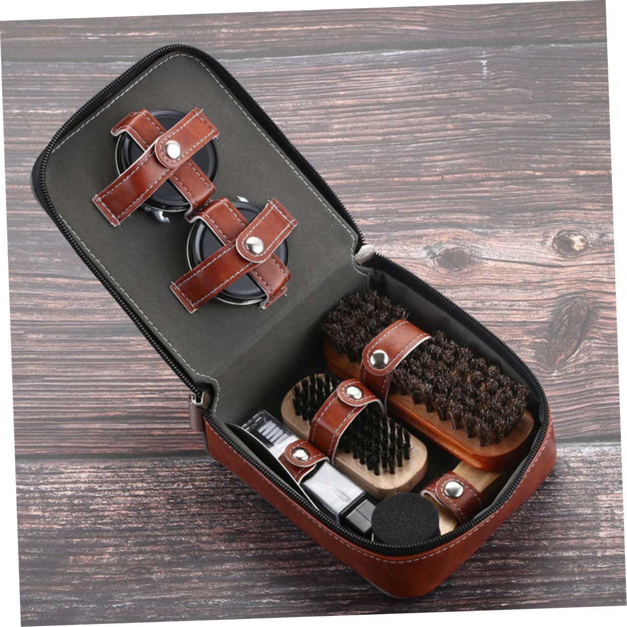 Holibanna 9piezas Cepillos para Zapatos y De Limpieza Portátiles para Pulir Calzado para