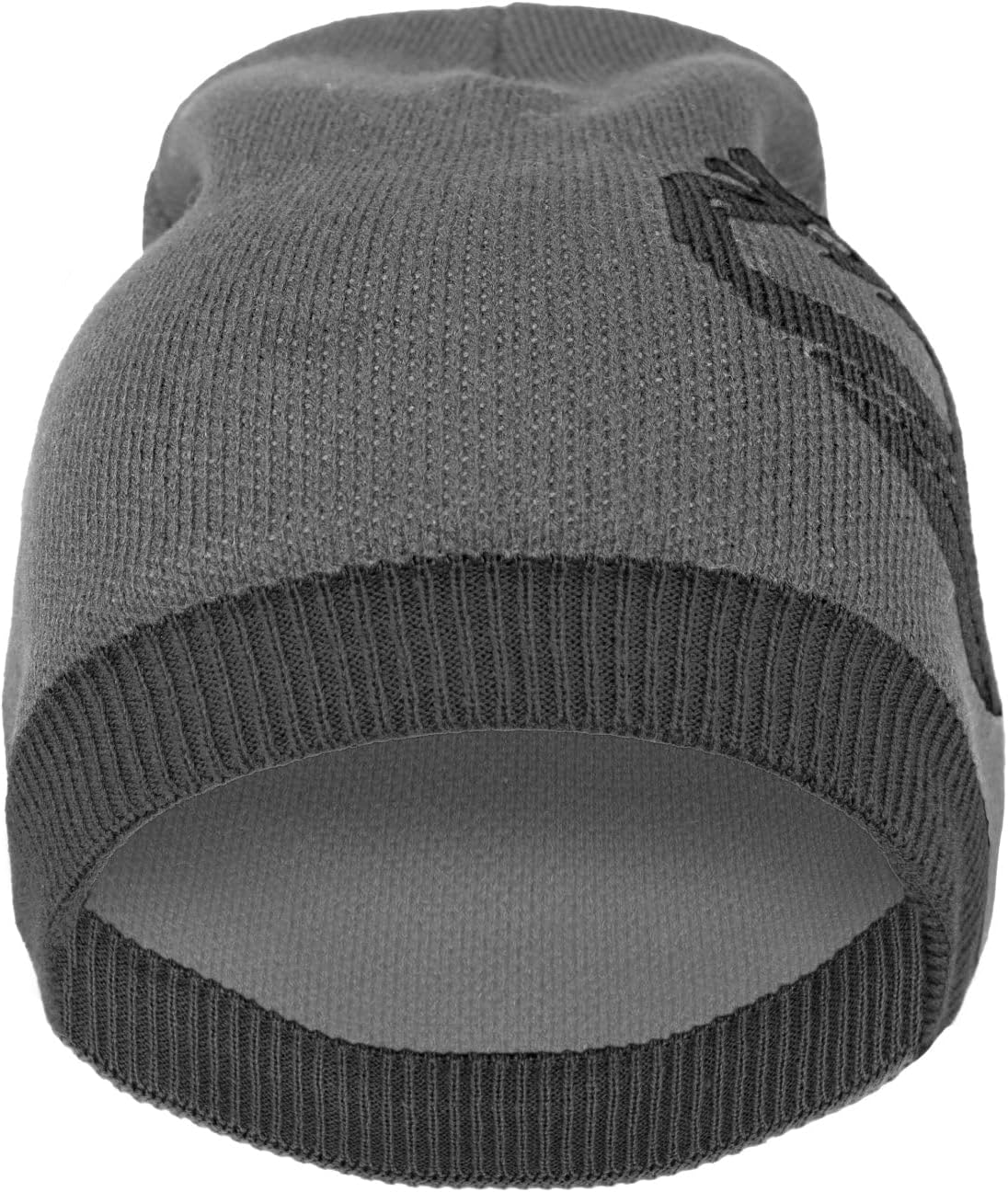 Timberland Men’s Logo Pull-On Beanie - Soft Ribbed Knit Winter Hat, Jacquard Tree Design, Warm Stretch Fit for Cold Weather - Image 2