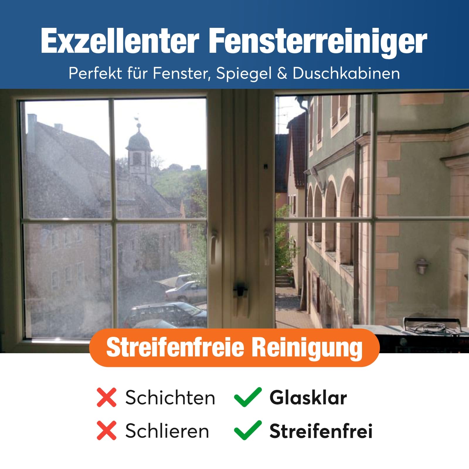 Finalit Nr. 40 Citrusduft Reiniger (pH-neutral) | 1x 1L | Nachhaltiger Universalreiniger für Haushalt & Steinflächen | Geeignet für alle Materialien und Oberflächen im Haushalt