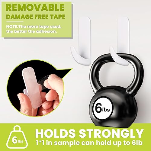 Miniatura 3 de Cinta adhesiva de doble cara resistente, cinta adhesiva nano extraíble de doble cara, cinta de montaje transparente para colgar cuadros, tiras