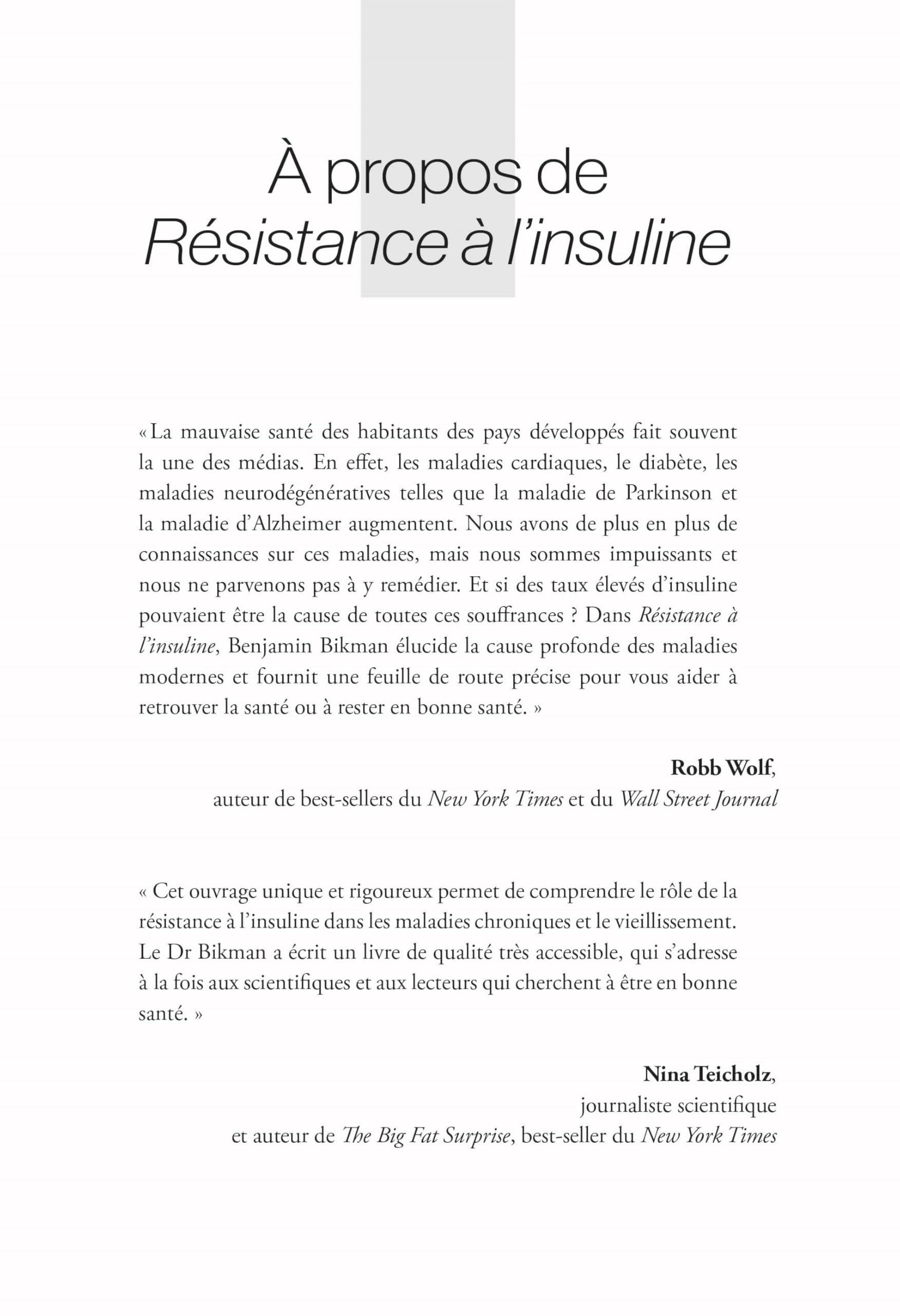 Résistance à l'insuline: L'ennemi invisible à l’origine de 90 % des maladies chroniques – et comment le combattre