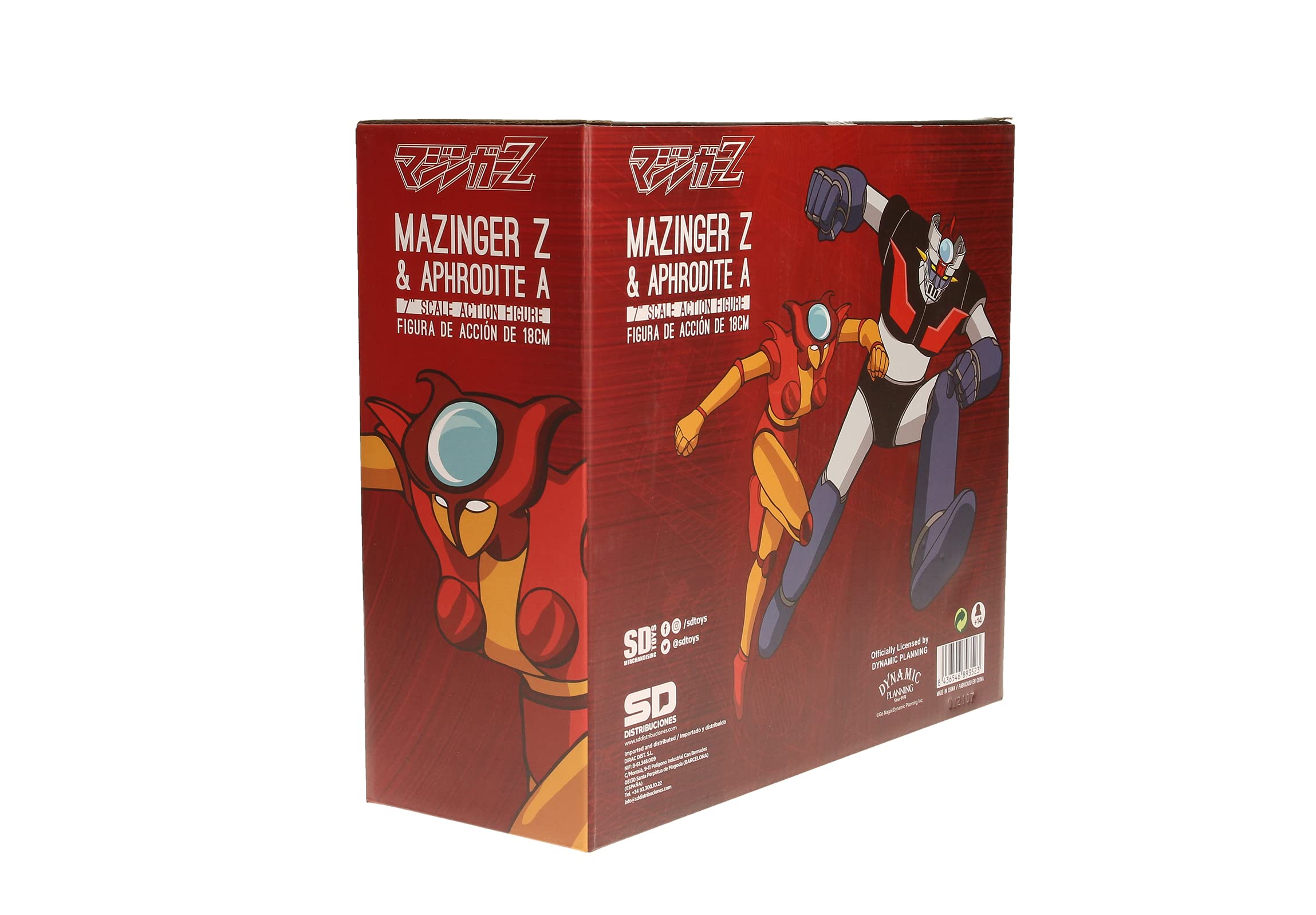 SD Toys - Mazinga Z e Afrodite (SDTSDT89352)