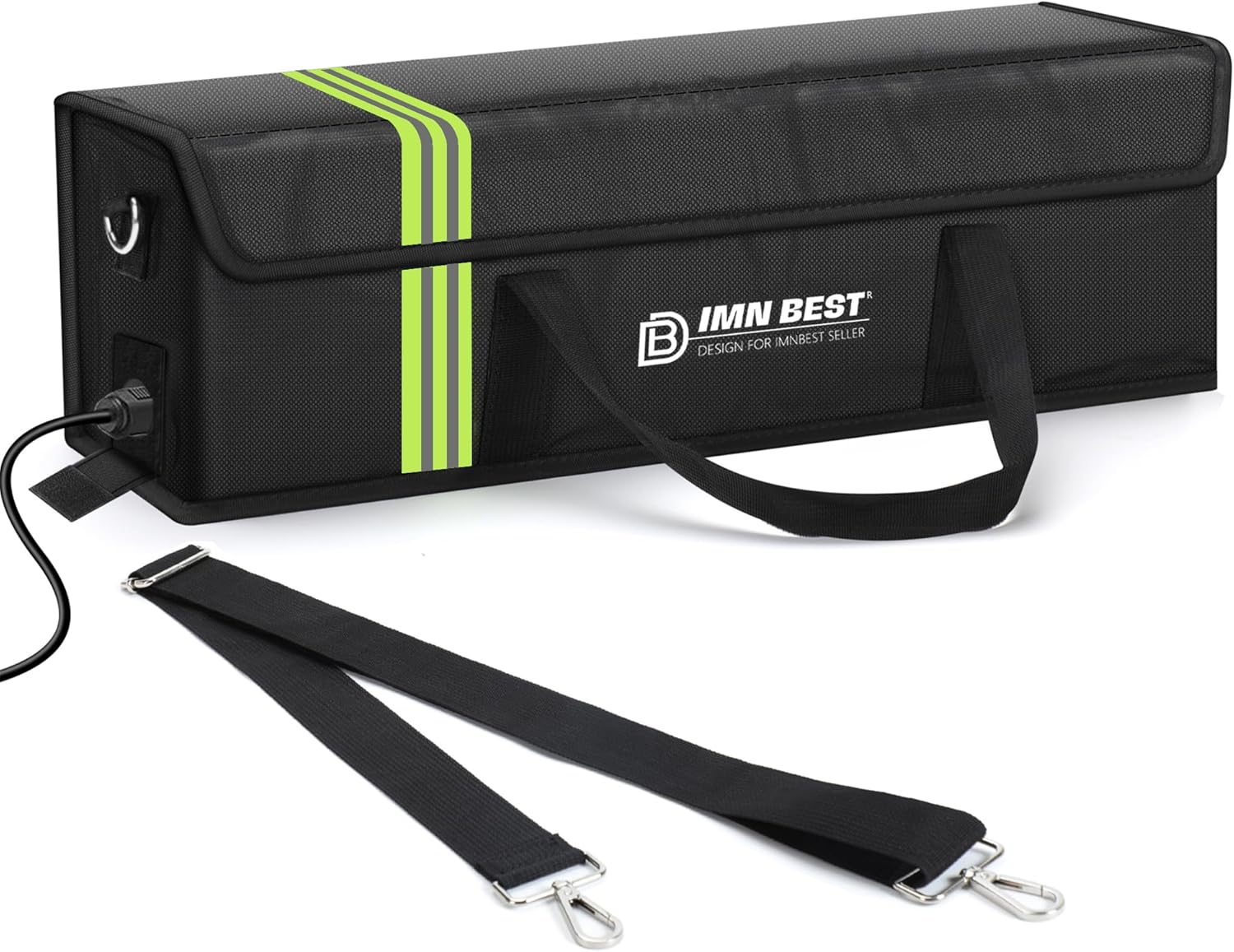 Ebike Battery Bag Fireproof, Waterproof & Explosion-proof Lipo Protected Bag for Storage, transport, charging