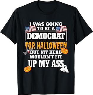 Halloween Political Costume Pro Republican Anti Democrat T-Shirt