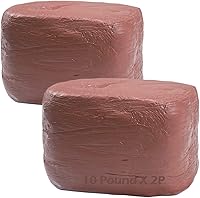 Vista 1 de ReArt Arcilla Natural de Secado al Aire, Arcilla para Cerámica, Arcilla de Modelado Multiusos 20lbs para Esculpir (Terracota)