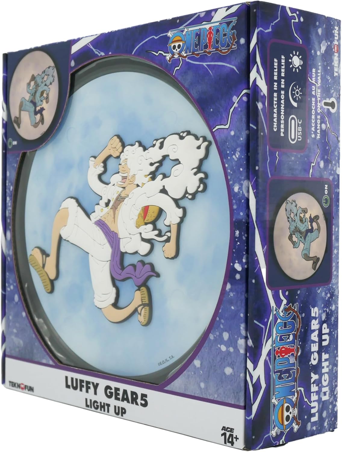 ONE Piece Luffy Gear 5 Light Decoration - 20 cm - USB-C
